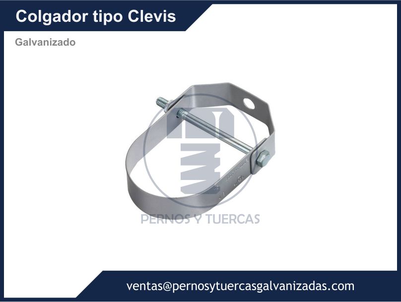 COLGADOR TIPO CLEVIS