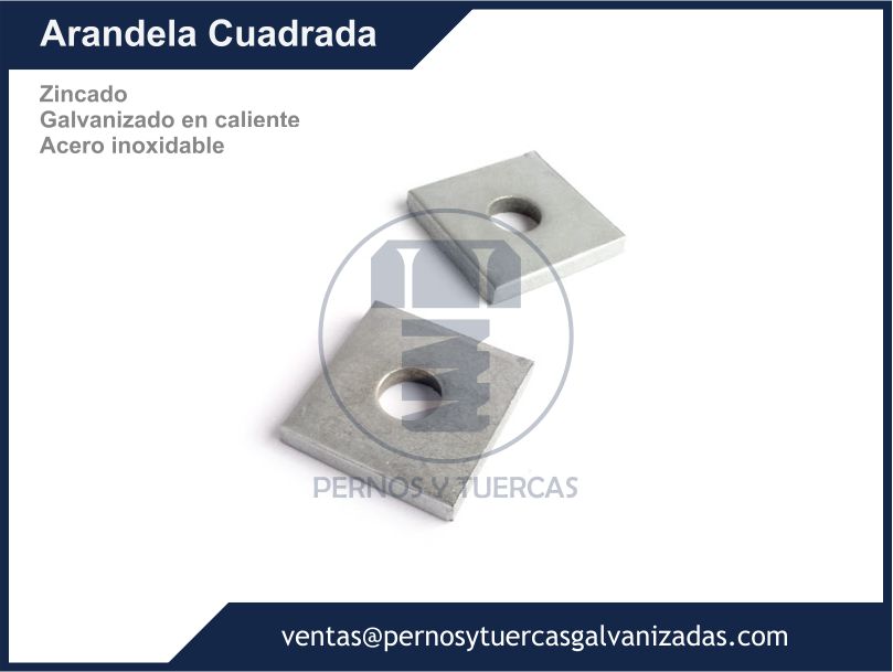 ARANDELA CUADRADA