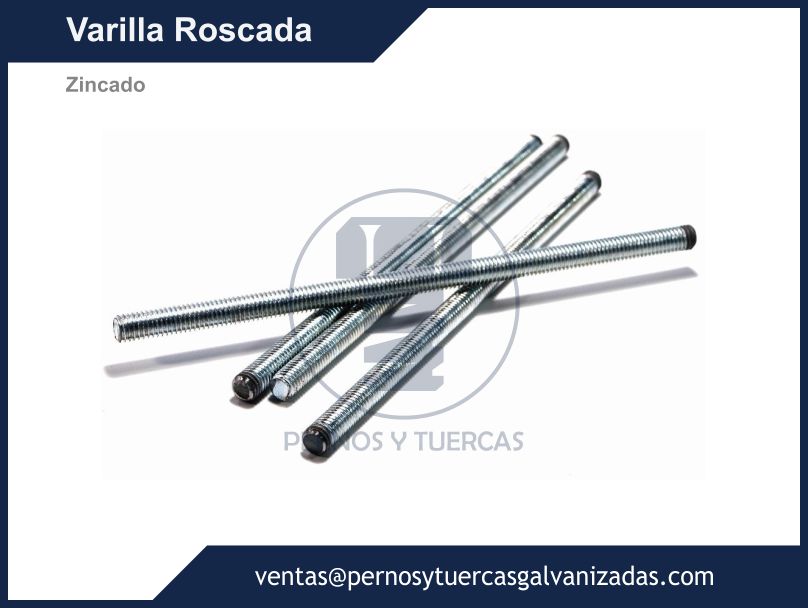 VARILLA ROSCADA ZINCADA